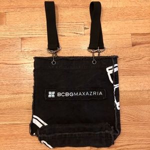 BCBGMaxAzria Black Medium Tote Bag